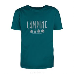 تی شرت زنانه Camping